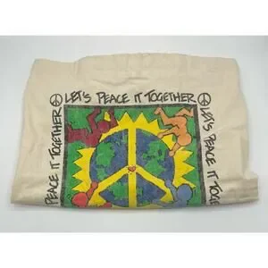 Human-i-Tees | Bags | Vintage Lets Peace It Together Keith  display picture 3